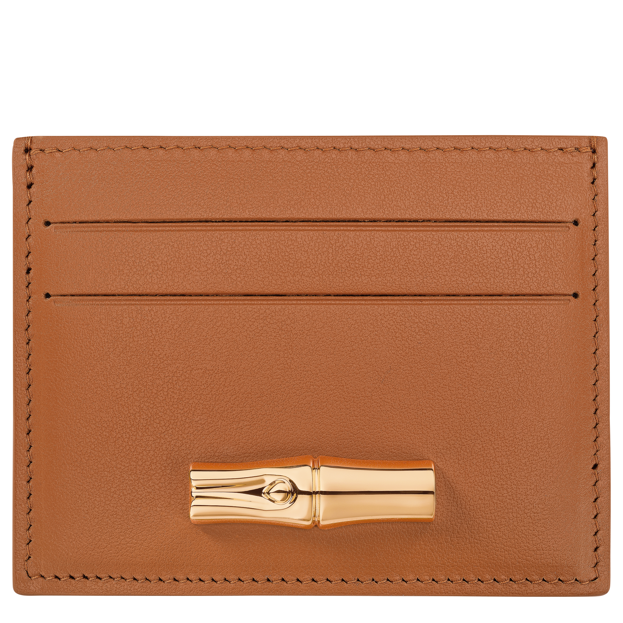 Longchamp Le Roseau Card holder Cashew