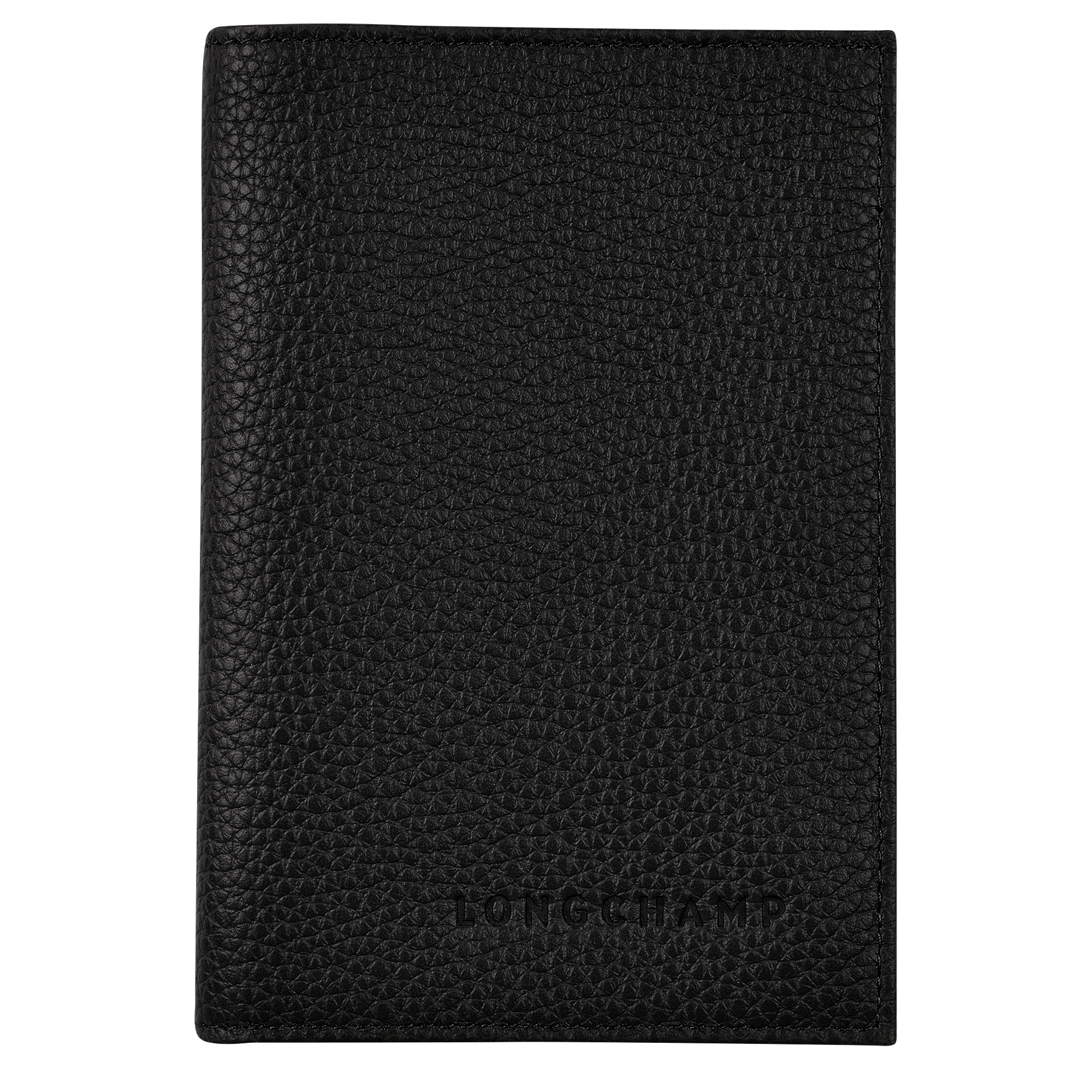 Longchamp Le Foulonné Passport cover Black