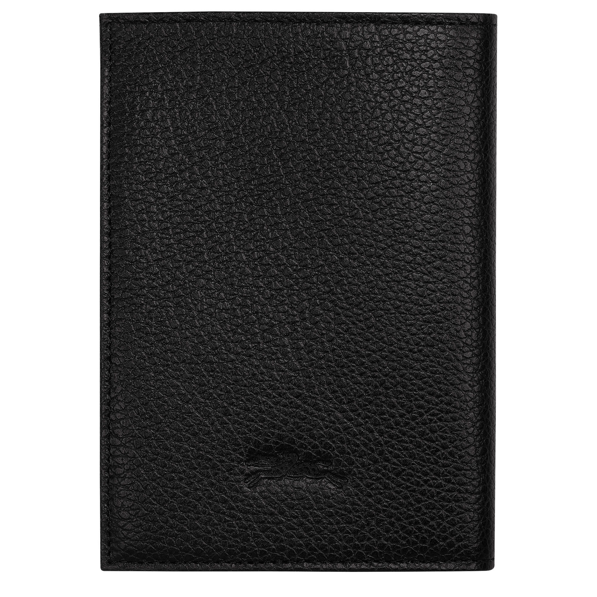 Longchamp Le Foulonné Passport cover Black