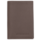 Longchamp Le Foulonné Passport cover Taupe