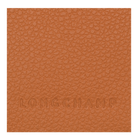 Longchamp Le Foulonné Passport cover Amber