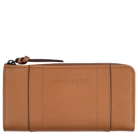 Longchamp Longchamp 3D Zip around wallet Natural