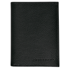 Longchamp Le Foulonné Wallet Black