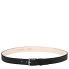 Longchamp Le Foulonné Men's belt Black