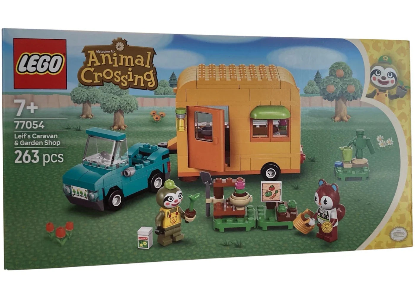 Lego Animal Crossing Leifs Caravan & Garden Shop Set 77054