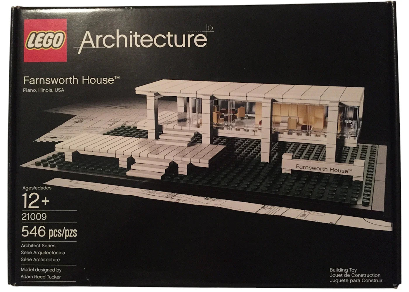 Lego Architecture Farnsworth House Set 21009