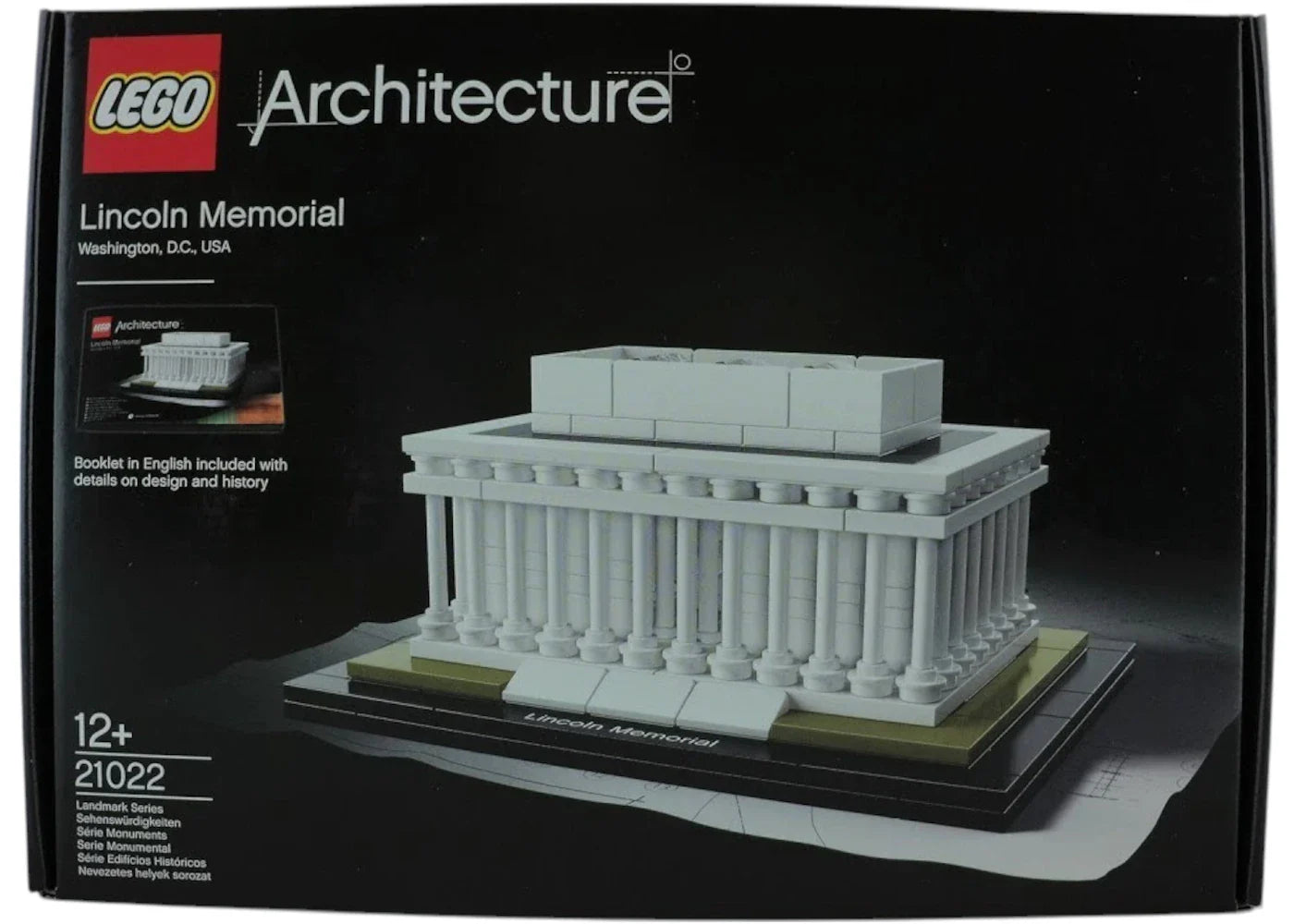 Lego Architecture Lincoln Memorial Set 21022