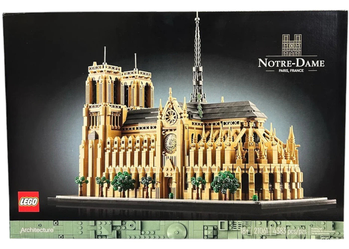 Lego Architecture Notre-Dame De Paris Set 21061