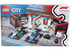 Lego City F1 Garage & Mercedes-Amg & Alpine Cars Set 60444