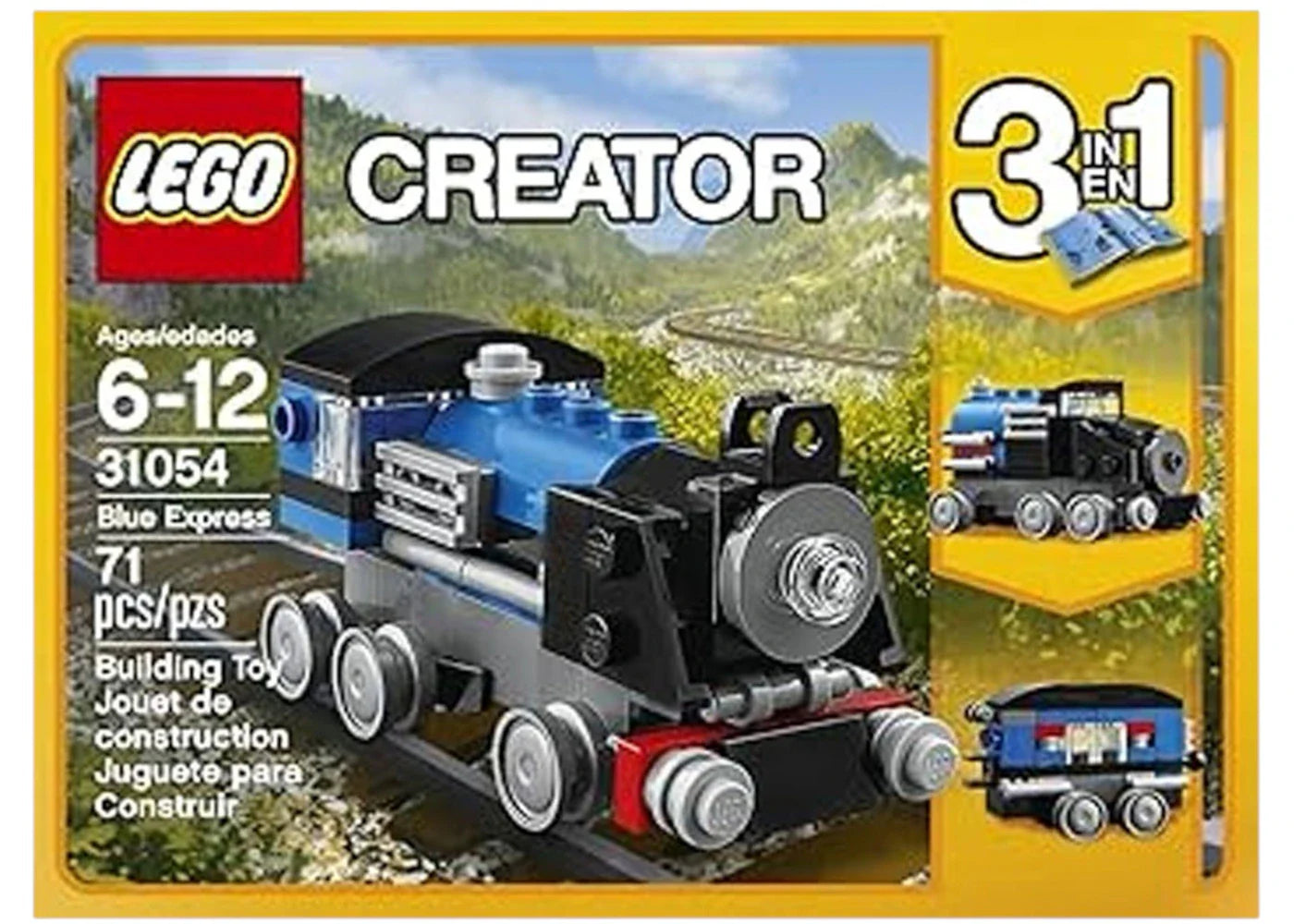 Lego Creator 3In1 Blue Express Set 31054