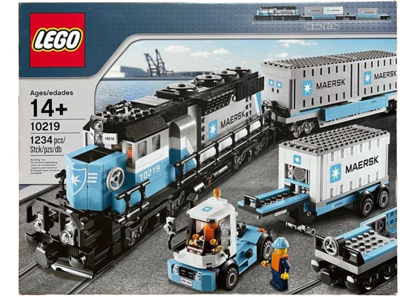 Lego Creator Maersk Train Set 10219