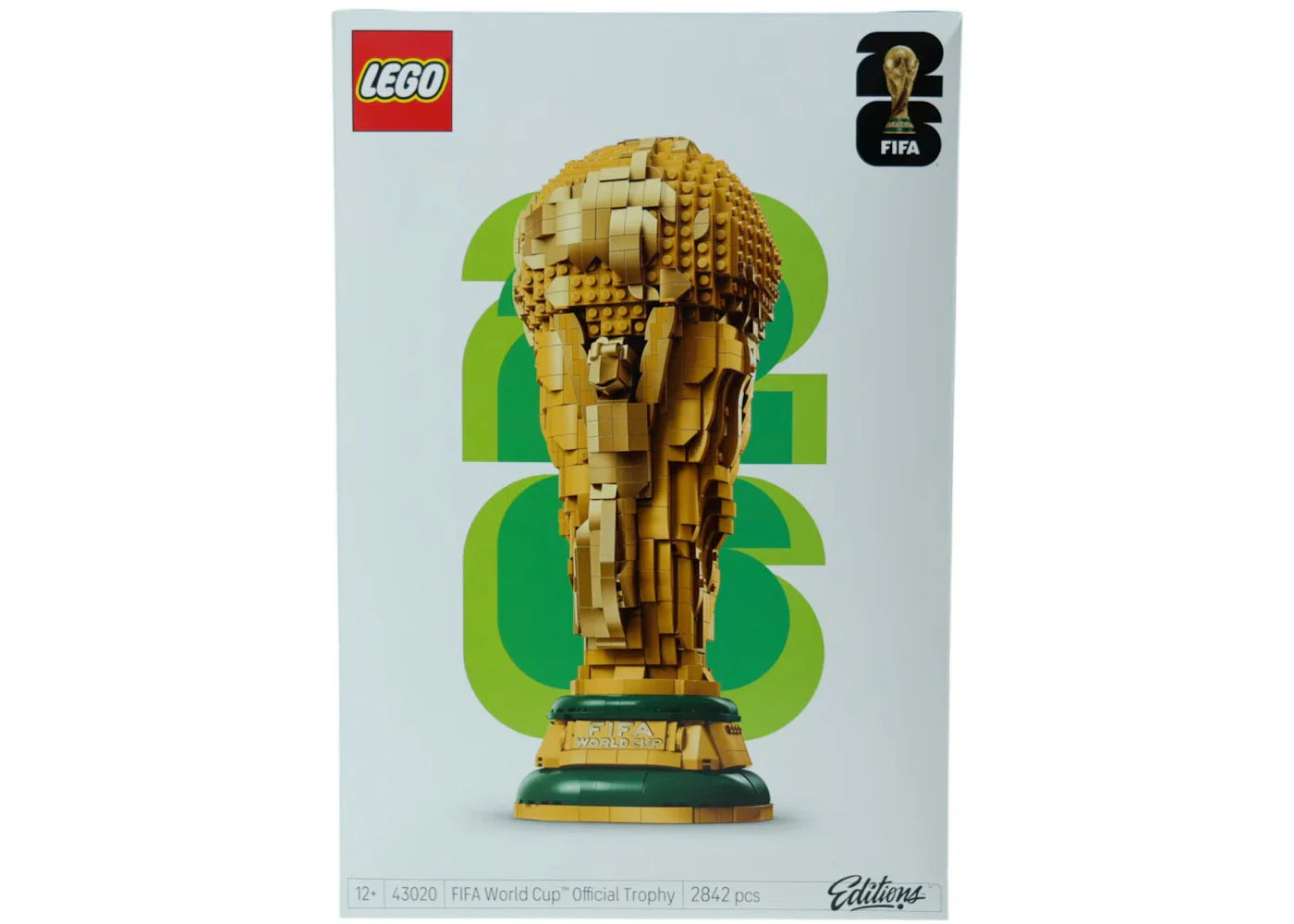 Lego Editions Fifa World Cup Offical Trophy Set 43020