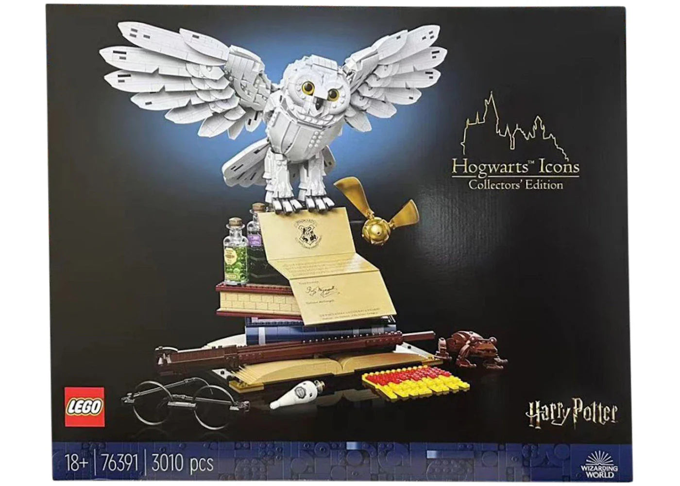 Lego Harry Potter Hogwarts Icons Collectors Edition Set 76391