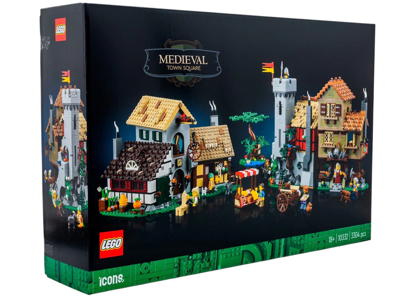 Lego Icons Medieval Town Square Set 10332