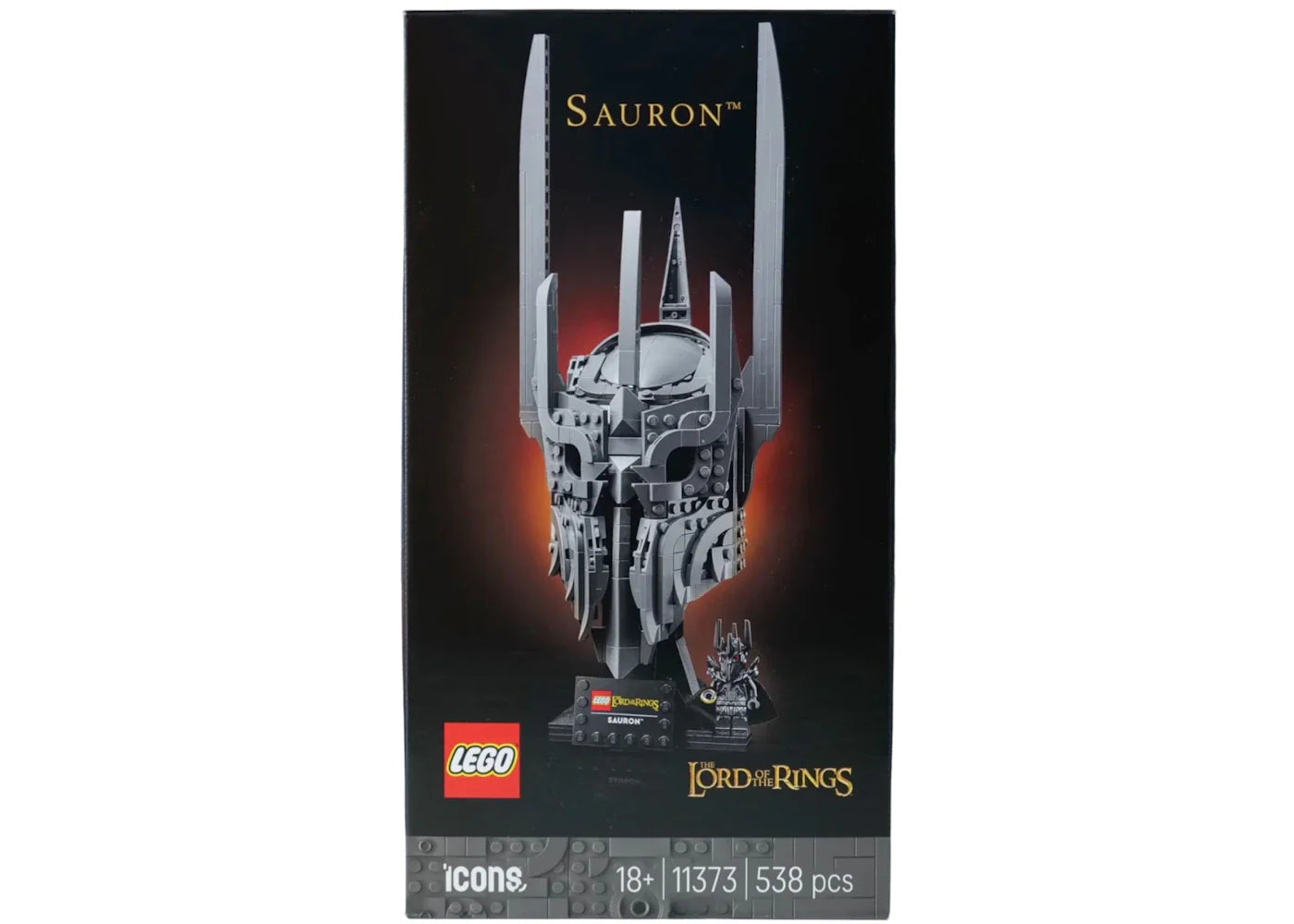 Lego Icons The Lord Of The Rings: Saurons Helmet Set 11373