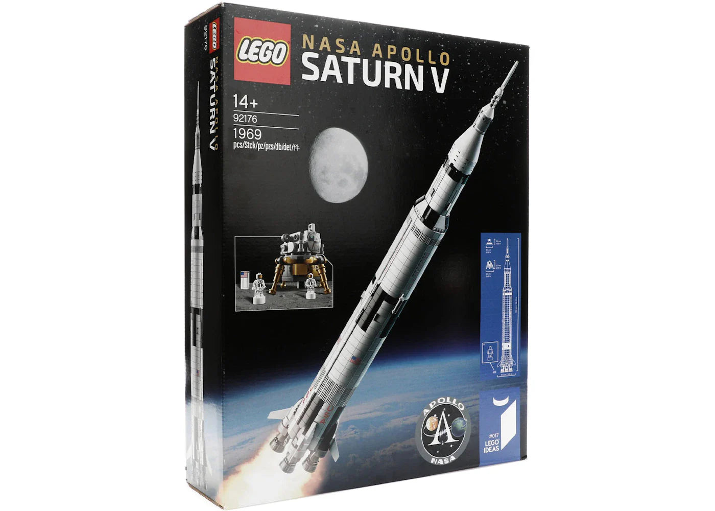 Lego Ideas Nasa Apollo Saturn V Set 92176