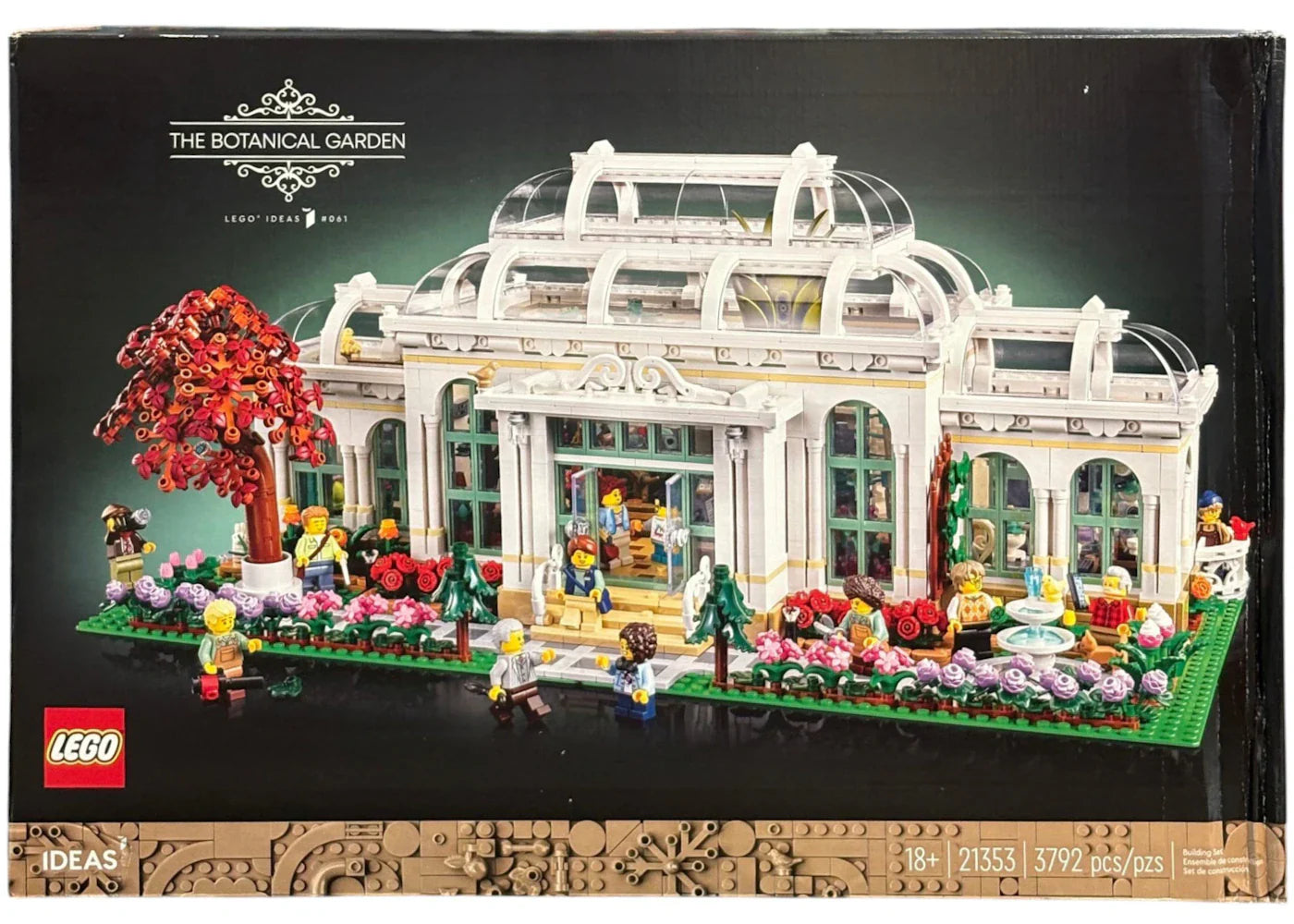 Lego Ideas The Botanical Garden Set 21353