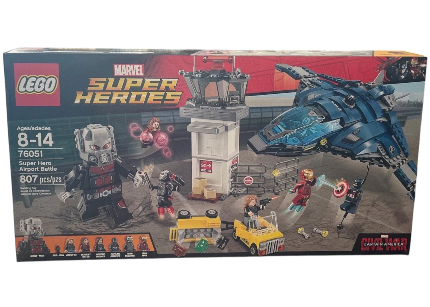 Lego Marvel Super Hero Airport Battle Set 76051