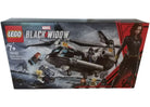 Lego Marvel Super Heroes Black Widows Helicopter Chase Set 76162