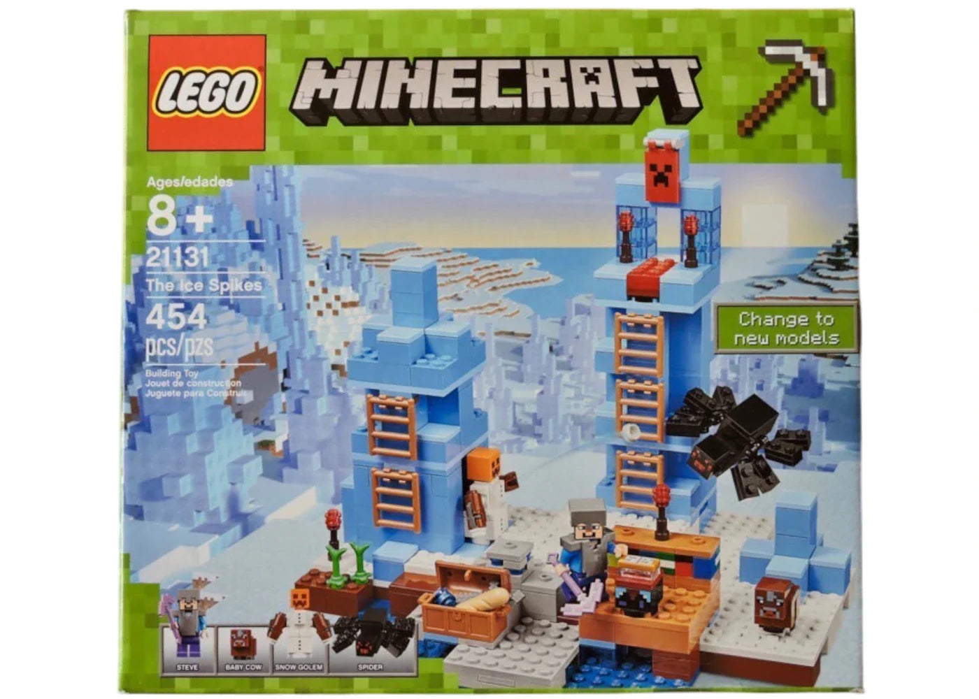 Lego Minecraft The Ice Spikes Set 21131