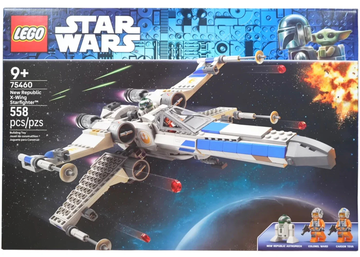 Lego New Republic X Wing Starfighter Set 75460