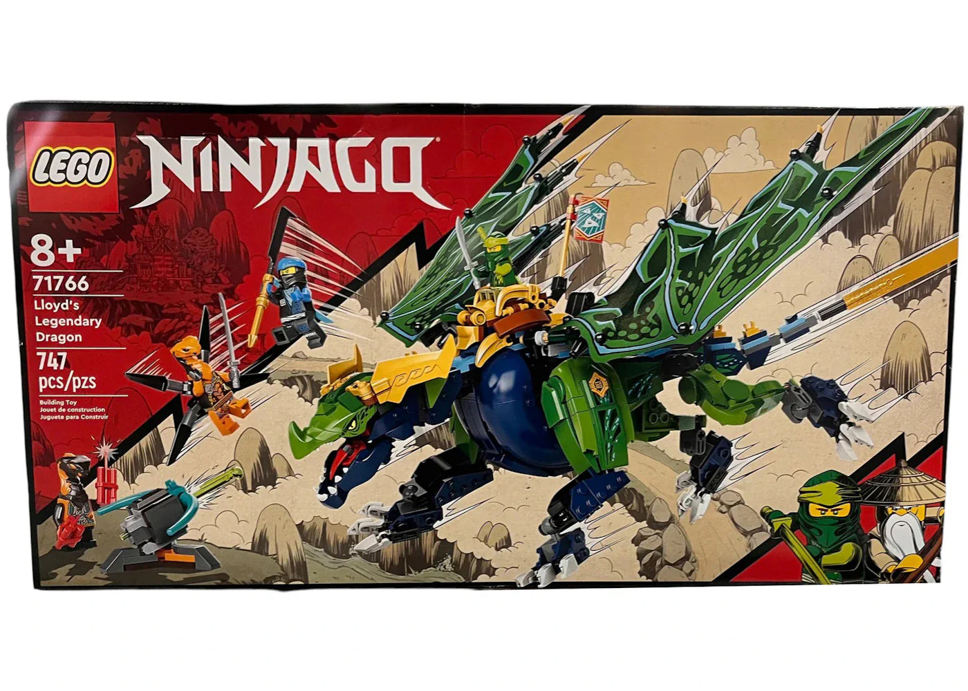 Lego Ninjago Lloyds Legendary Dragon Set 71766