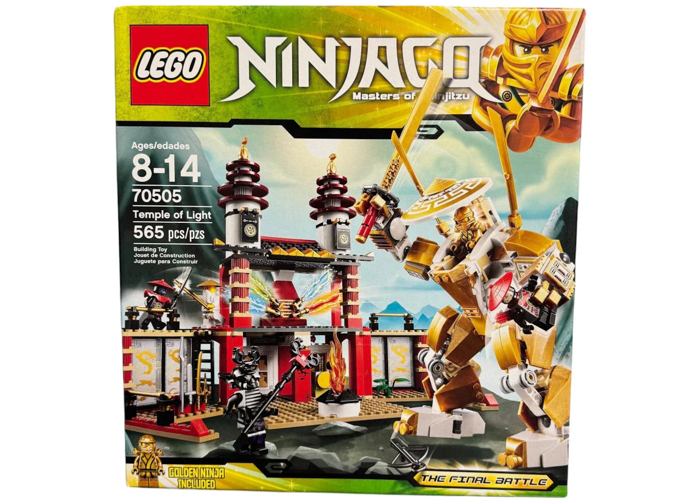 Lego Ninjago Temple Of Light Set 70505