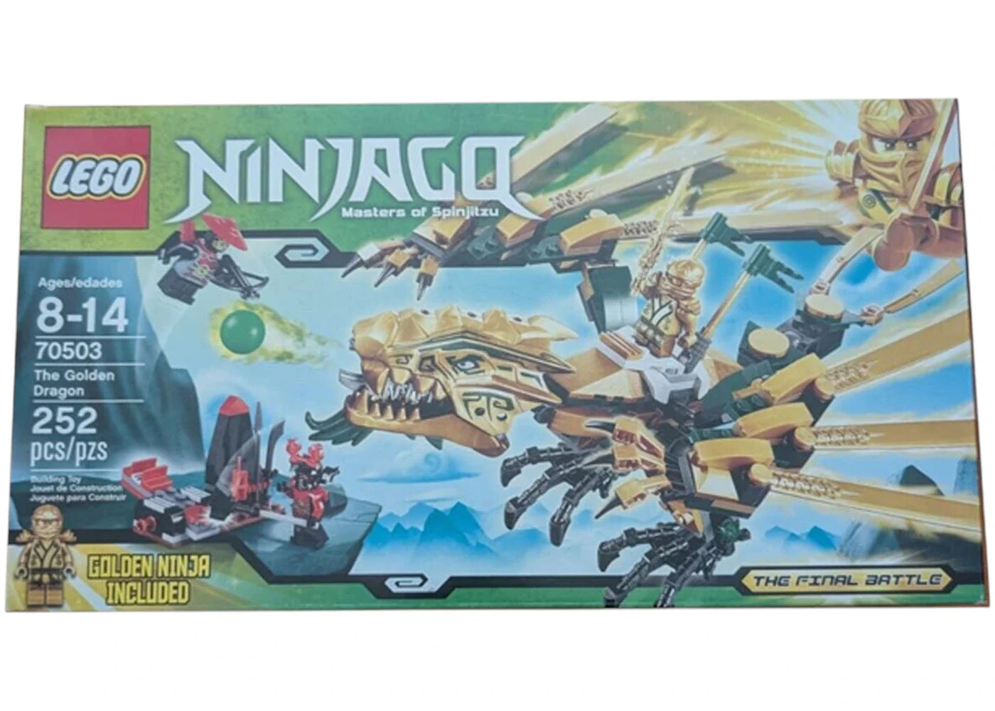 Lego Ninjago The Golden Dragon Set 70503
