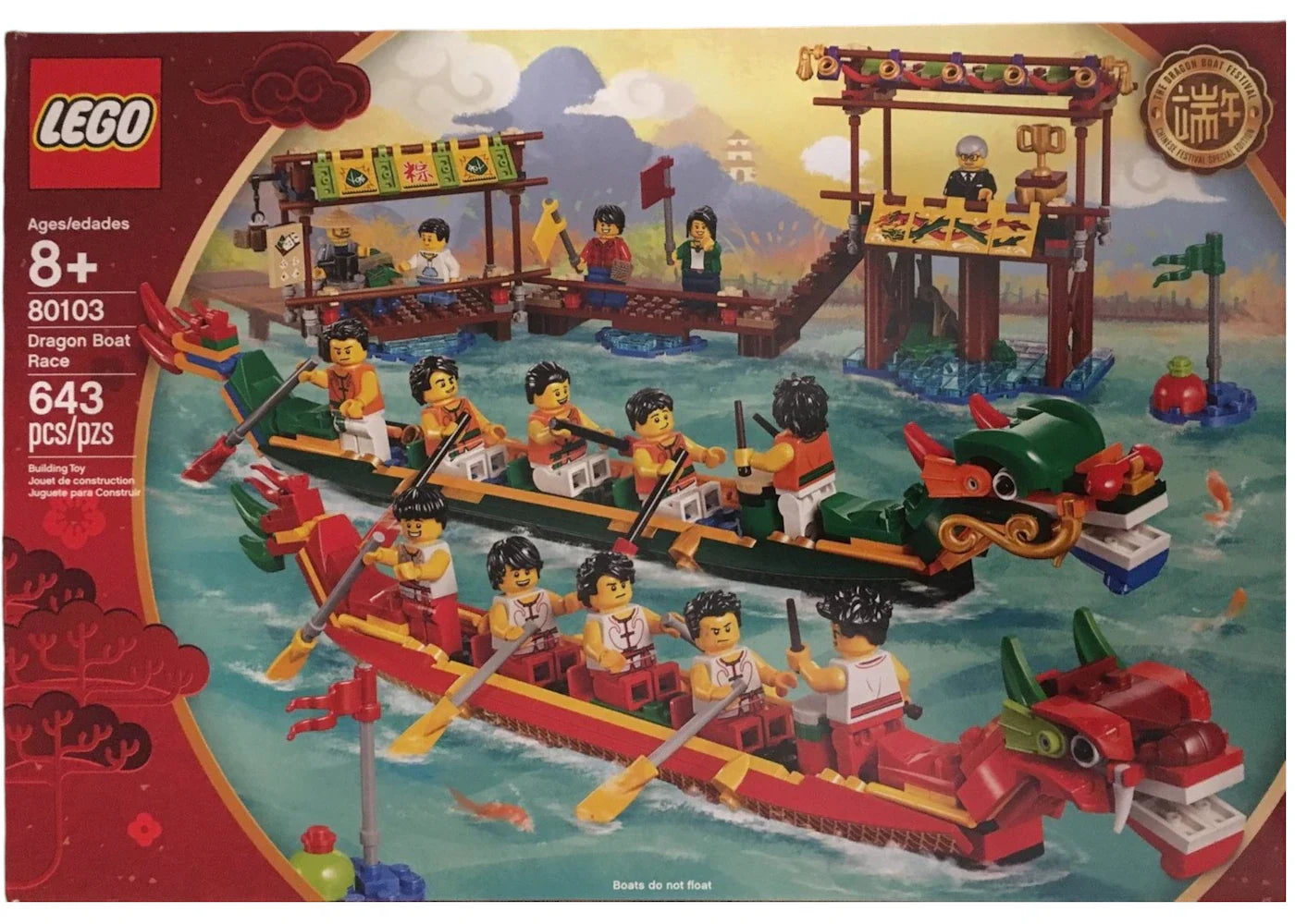 Lego Seasonal Dragon Boat Race Set 80103