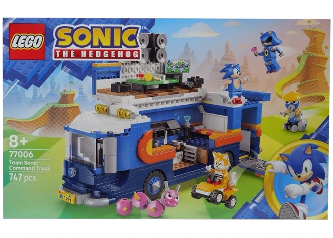 Lego Sonic The Hedgehog Team Sonic Command Truck Set 77006