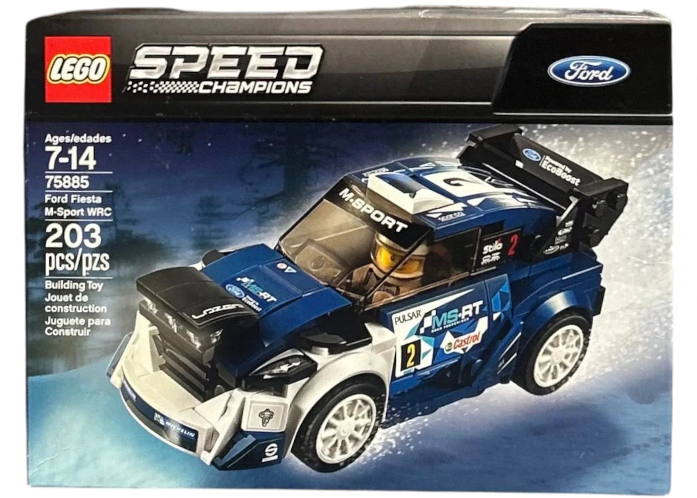 Lego Speed Champions Ford Fiesta M-Sport Wrc Set 75885