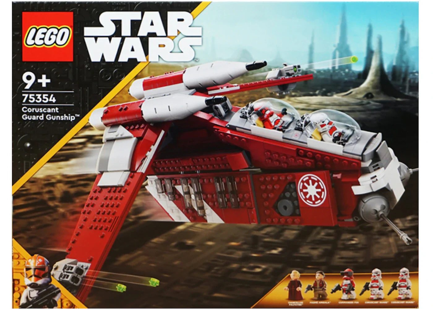 Lego Star Wars Coruscant Guard Gunship Set 75354