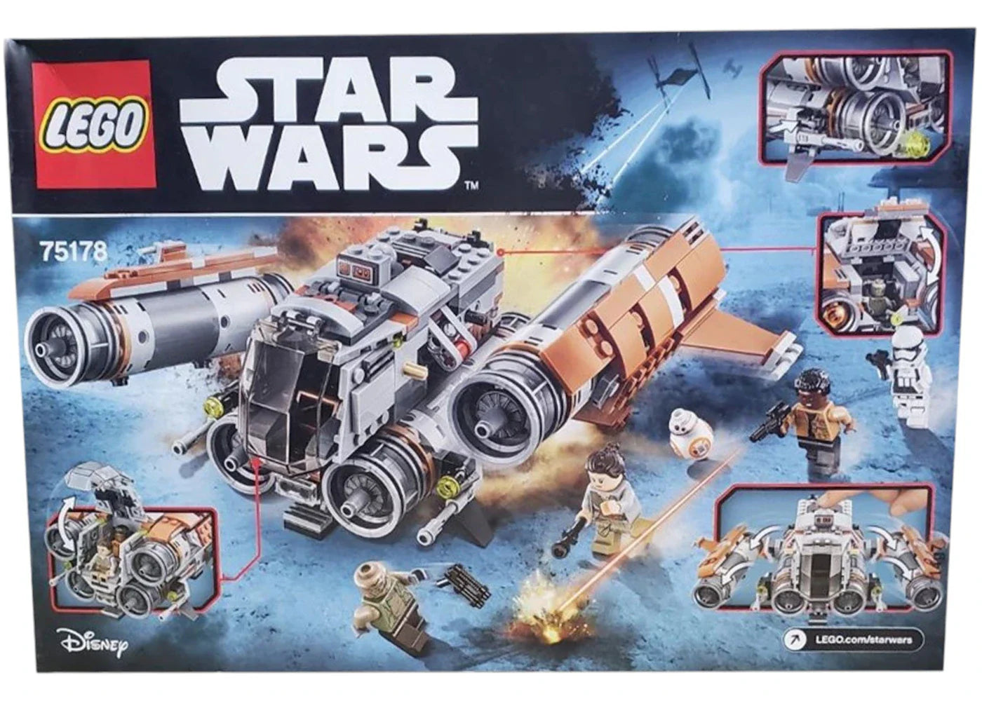 Lego Star Wars Jakku Quadjumper Set 75178