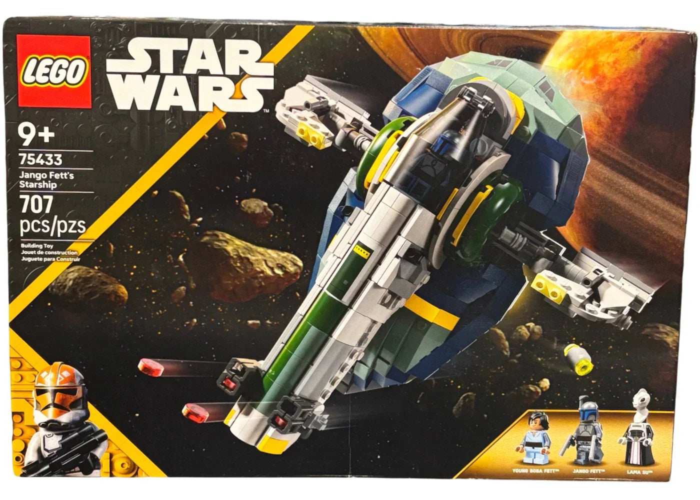Lego Star Wars Jango Fetts Starship Set 75433