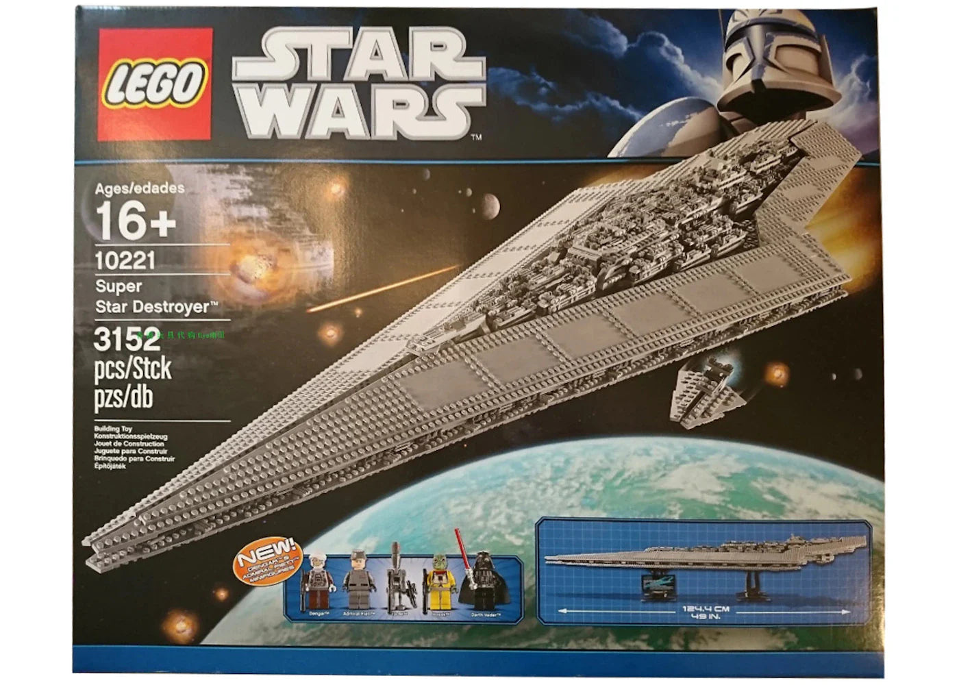 Lego Star Wars Super Star Destroyer Set 10221