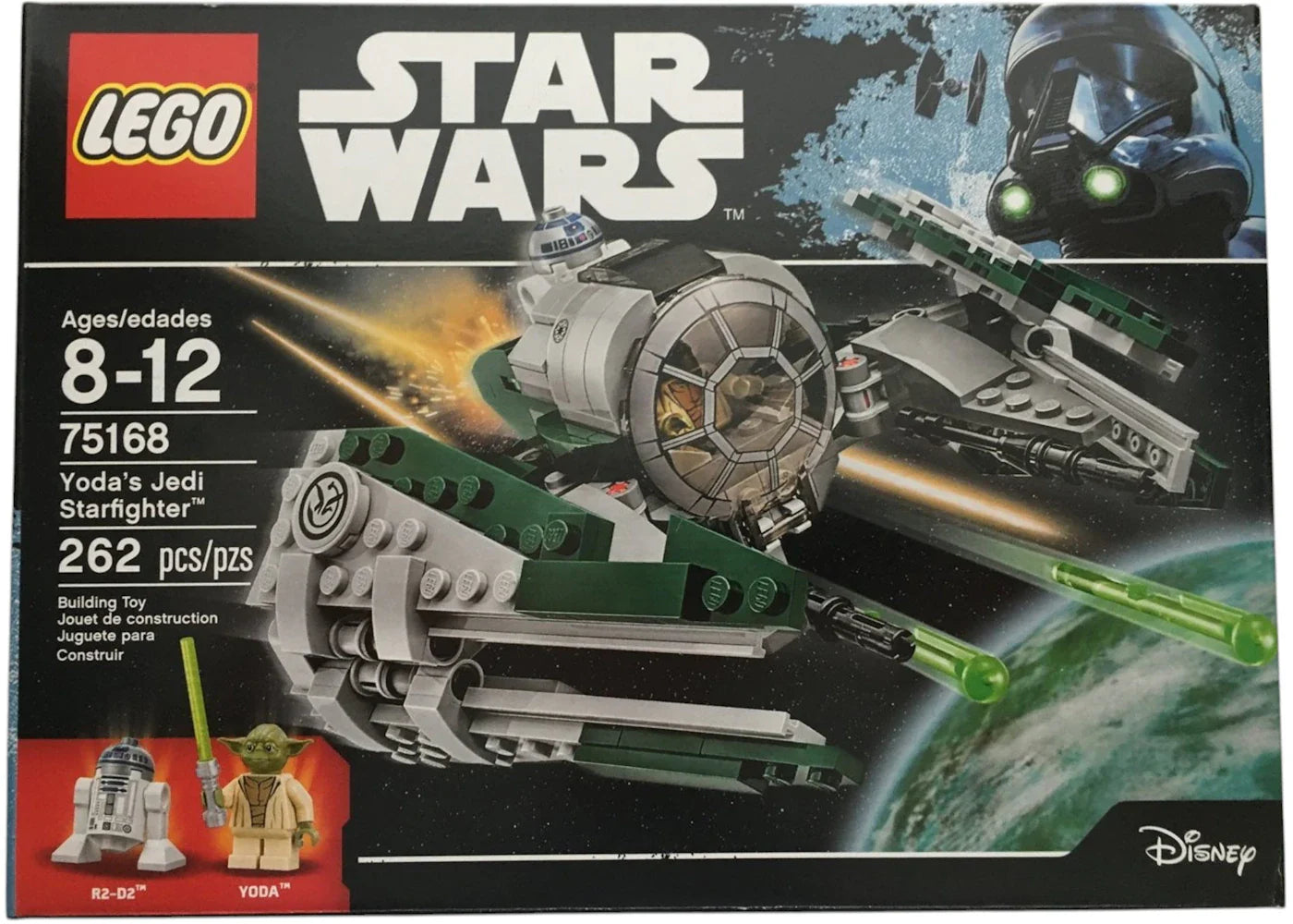 Lego Star Wars Yodas Jedi Starfighter Set 75168