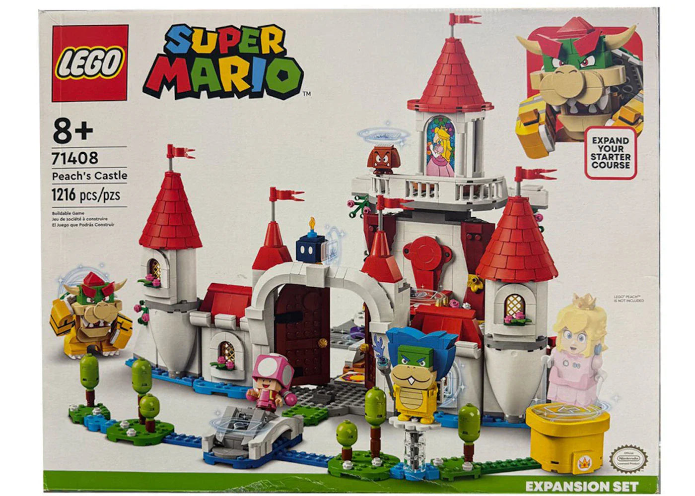 Lego Super Mario Peachs Castle Expansion Set 71408