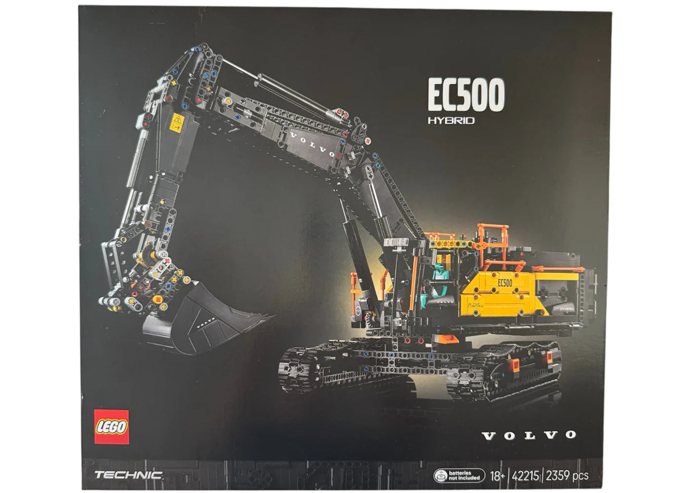 Lego Technic Volvo Ec500 Hybrid Excavator Set 42215