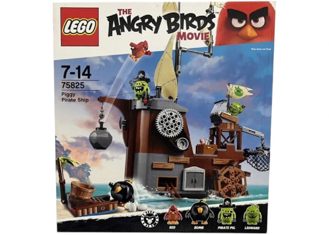 Lego The Angry Birds Movie King Pigs Castle Set 75826