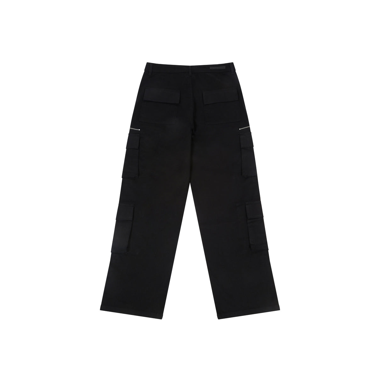 STRAP CARGO PANT - BLACK