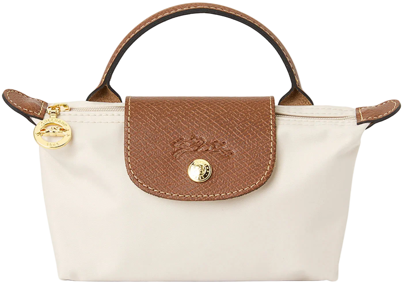 Longchamp Le Pliage Pouch Tote Beige