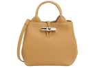 Longchamp Le Roseau S Tote Camel
