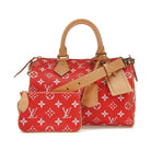 Louis Vuitton Speedy P9 Bandoulière 25 Monogram Leather Red
