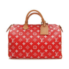 Louis Vuitton Speedy P9 Bandoulière 40 Monogram Leather Red