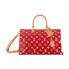 Louis Vuitton Speedy P9 Bandoulière 50 Monogram Leather Red
