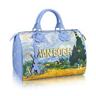 Louis Vuitton X Jeff Koons Speedy Vincent Van Gogh Masters 30 Lavender Multicolor