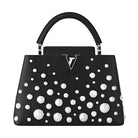 Louis Vuitton X Yayoi Kusama Capucine Mm Black