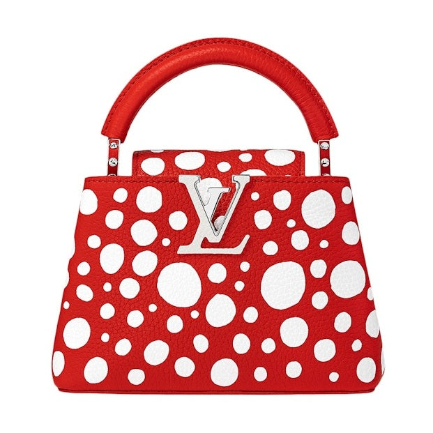 Louis Vuitton X Yayoi Kusama Capucines Mini Red/White