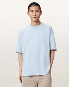 AllSaints Odyssey Oversized Short Sleeve Crew T-Shirt – Salton Blue