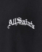 AllSaints Descent Oversized Graphic T-Shirt – Washed Black